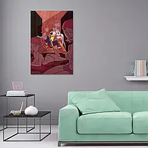 Плакат "Злий Морті та Джесіки, Rick and Morty", 60×40см, фото 2