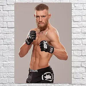 Плакат "Конор Мак-Грегор, Conor McGregor", 60×43см