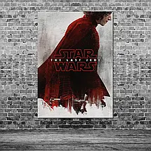 Плакат "Зоряні війни: Останні джедаї, Кайло Рен, Star Wars: Last Jedi (2017)", 60×43см, фото 3