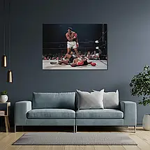 Плакат "Мохаммед Алі та Сонні Лістон, Muhammad Ali", 43×60см, фото 3