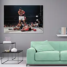 Плакат "Мохаммед Алі та Сонні Лістон, Muhammad Ali", 43×60см, фото 2