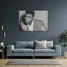 Плакат "Мохаммед Алі в піджаку, Muhammad Ali", 43×60см, фото 3