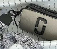 Marc Jacobs Small Camera Bag Silver/Black хорошее качество женские сумочки и клатчи хорошее качество