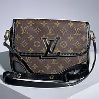 Louis Vuitton Buci Brown/Black хорошее качество женские сумочки и клатчи хорошее качество