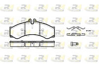 Колодки дисковые передние/задние Sprinter 95>06/LT2 4т/Vario ROADHOUSE