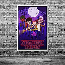 Плакат "Дивні Дива, Stranger Things", 60×43см, фото 3