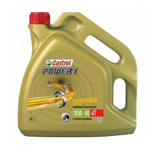 Моторна олива Castrol Power 1 GPS 4T 10W40 4L напівсинтетична (15043F)