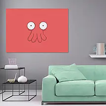 Плакат "Футурама, Зог, Futurama, ZOG", 43×60см, фото 2
