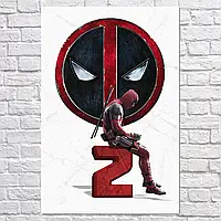 Плакат "Дэдпул 2, Deadpool 2", 60×40см