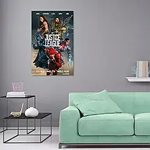 Плакат "Ліга Справедливості, Justice League (2017)", 60×39см, фото 2