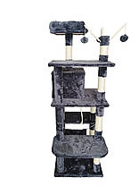Кігтеточка, будиночок, дряпка для кішок Avko CatTree 1062 Grey, фото 3