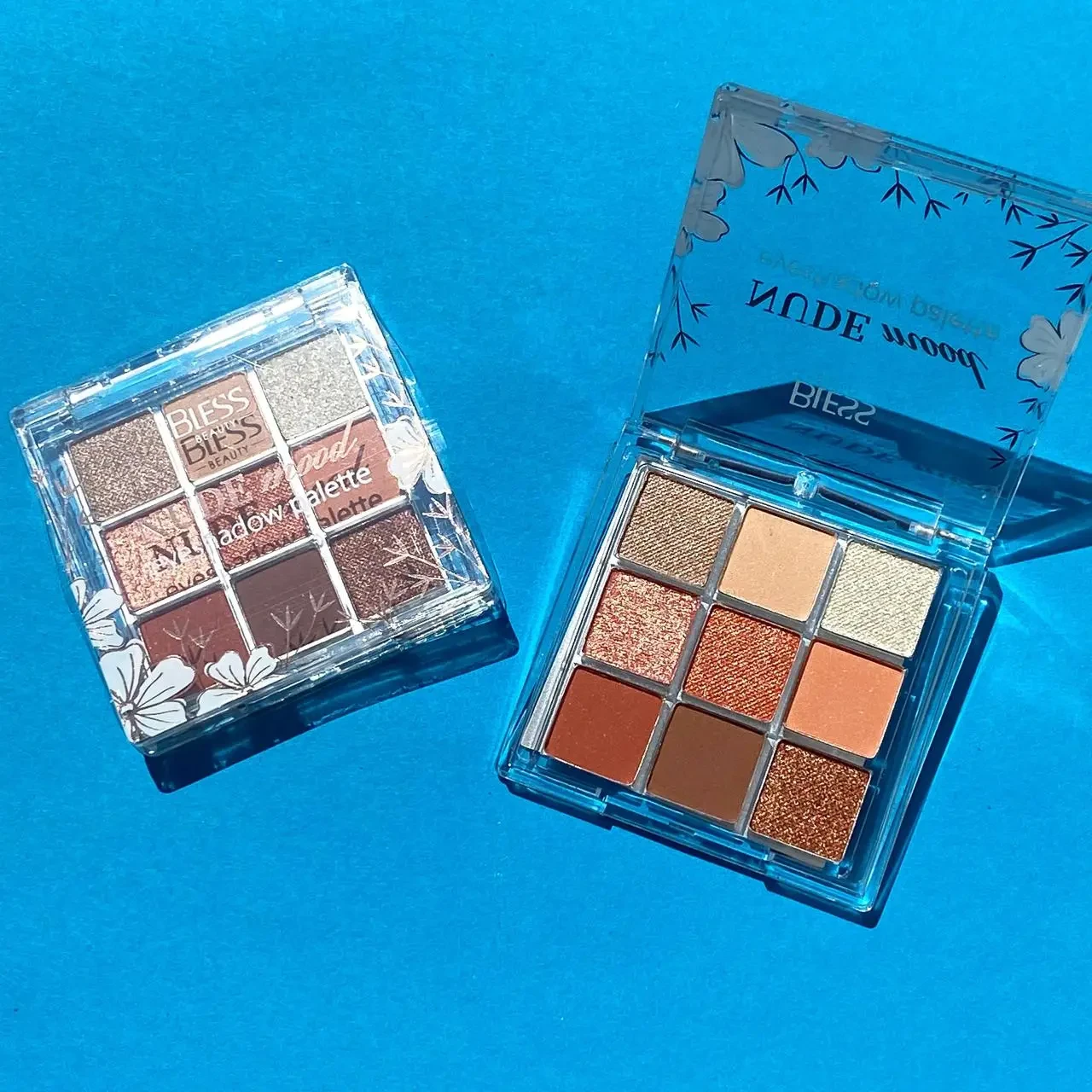 Тіні для повік Bless Beauty Nude Mood, 9 відтінків №3, фото 1