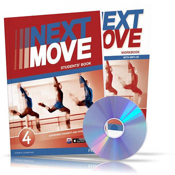 Next Move 4, Student's book + Workbook / Навчитель + зошит англійської мови