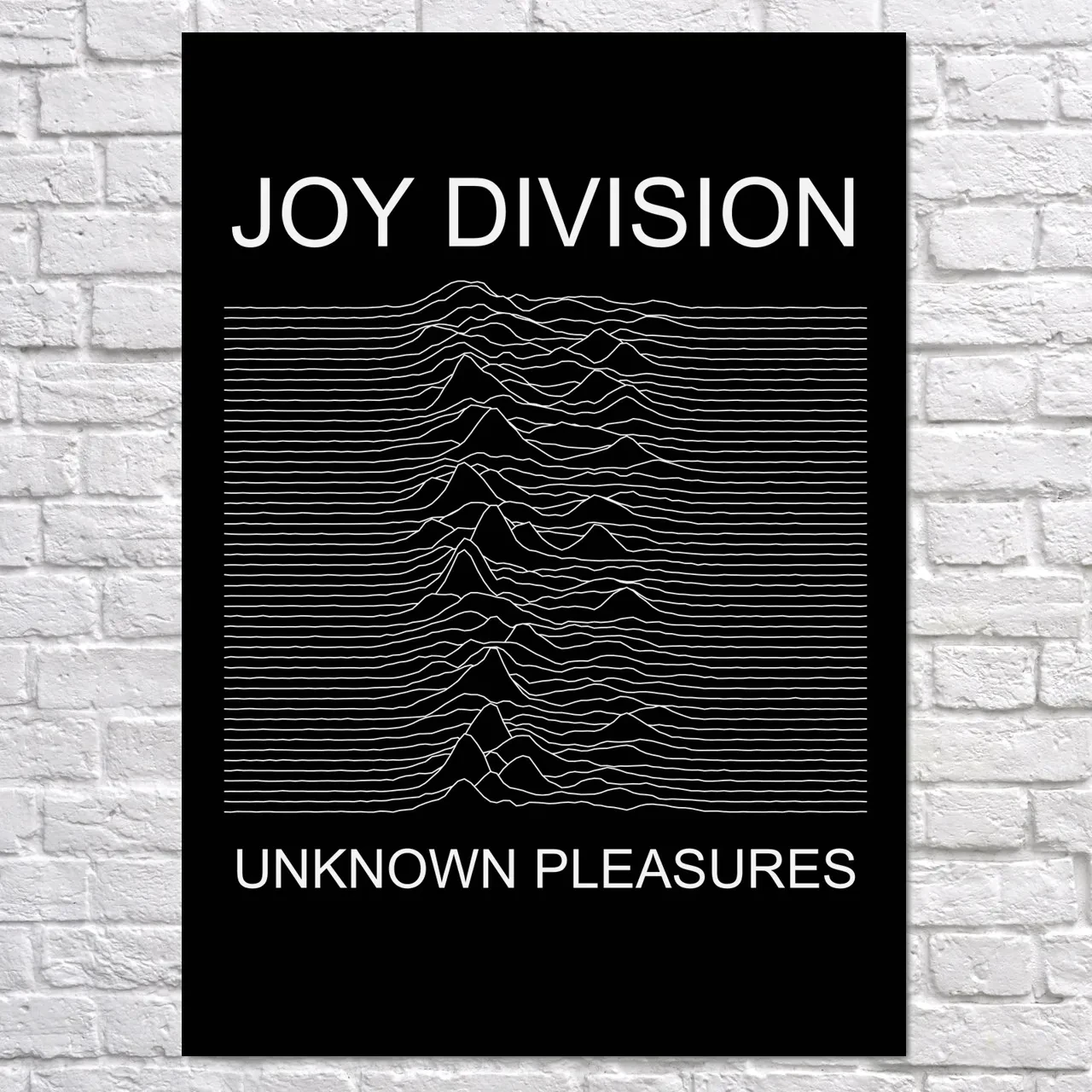 Плакат "Джой Дивіжн, електрохвилі, Joy Division", 60×43см