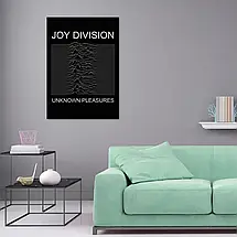 Плакат "Джой Дивіжн, електрохвилі, Joy Division", 60×43см, фото 2