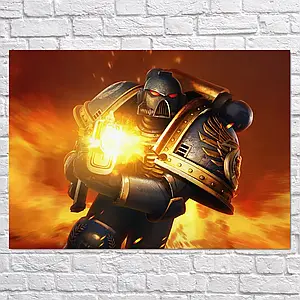 Плакат "Вархаммер 40000, Warhammer 40000", 43×60см
