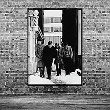Плакат "Джой Дивіжн, на вулиці, ретрофото, Joy Division", 60×43см, фото 3