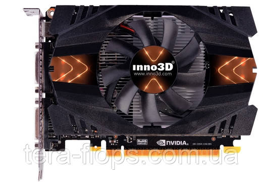 Відеокарта GeForce GTX 750 2GB Inno3D (N750-1SDV-E5CW) Б/В (TF), фото 2