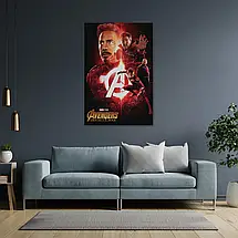 Плакат "Месники, Війна Нескінченності, червона команда, Avengers: Infinity War (2018)", 60×40см, фото 3