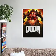 Плакат "Дум, Doom", 60×43см, фото 2