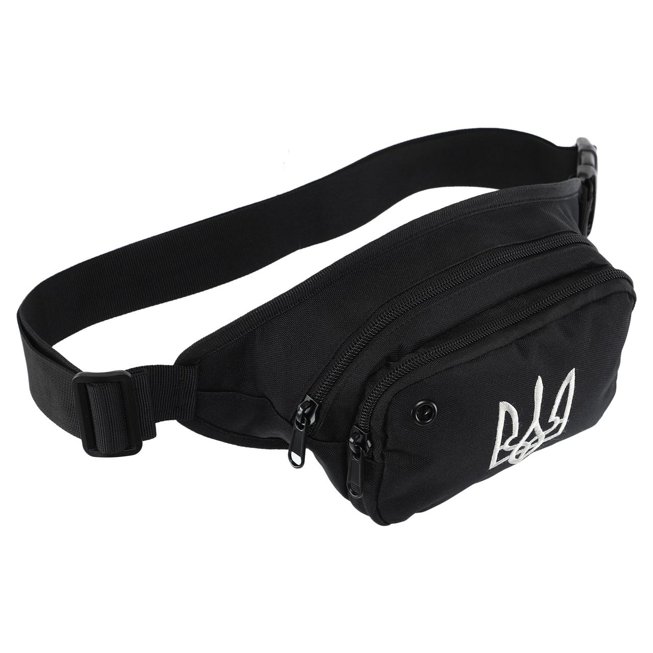 Сумка-бананка тактична на пояс SILVER KNIGHT UKRAINE TY-1165-UKR (15х9х7 см), фото 1