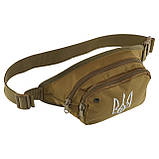 Сумка-бананка тактична на пояс SILVER KNIGHT UKRAINE TY-1165-UKR (15х9х7 см), фото 2