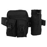Сумка-бананка тактична на пояс ZK-5512 (19х16х9 см), фото 2