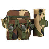Сумка-бананка тактична на пояс ZK-5512 (19х16х9 см), фото 5