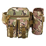 Сумка-бананка тактична на пояс ZK-5512 (19х16х9 см), фото 6