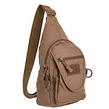 Сумка-слінг тактична однолямкова Military Rangers 727 (24х17х6 см) 3 л, фото 2