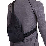 Сумка-слінг тактична однолямкова Military Rangers 727 (24х17х6 см) 3 л, фото 9