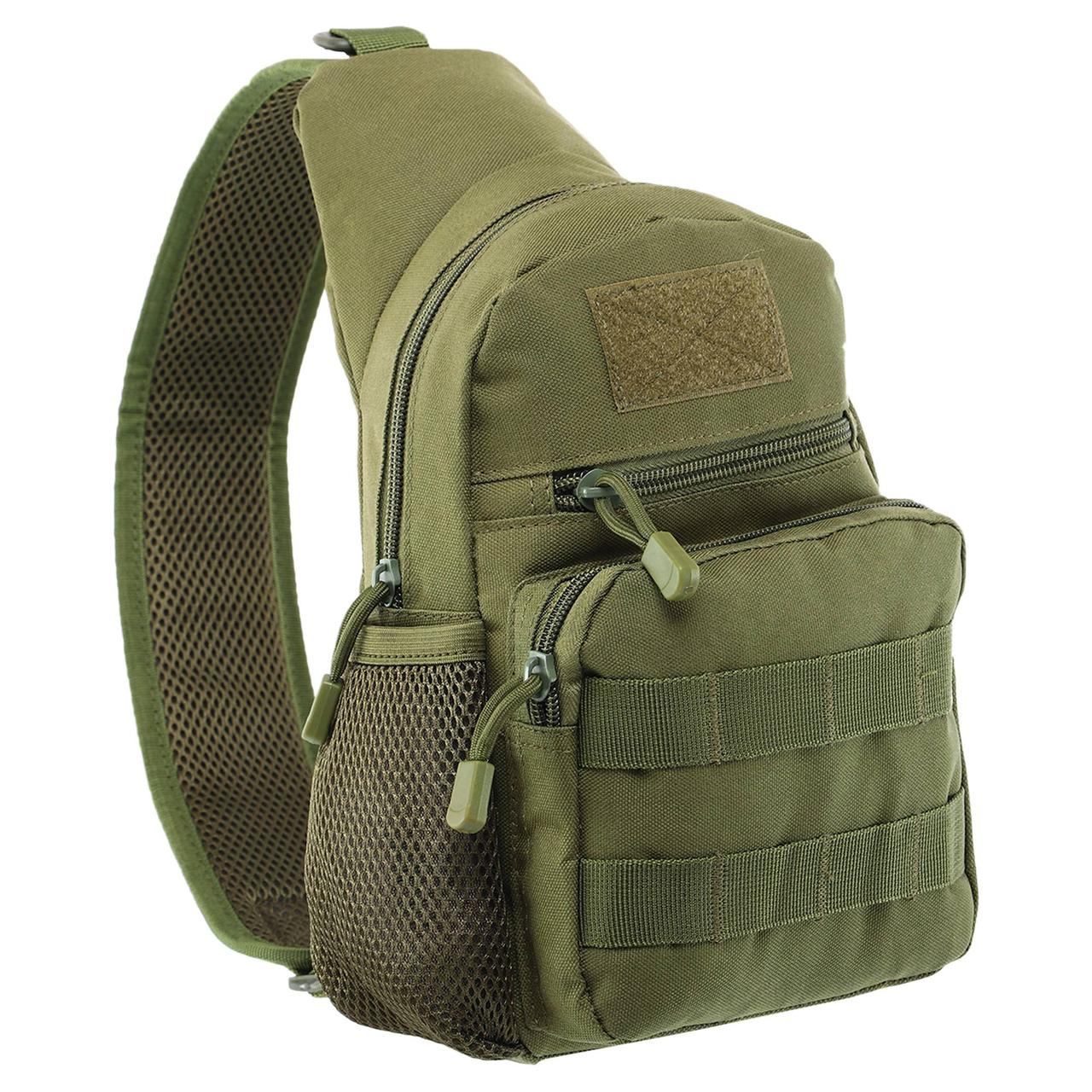 Сумка-слінг тактична однолямкова Military Rangers ZK-9102 (28x16x10 см) 5 л, фото 1