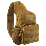 Сумка-слінг тактична однолямкова Military Rangers ZK-9102 (28x16x10 см) 5 л, фото 3