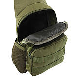 Сумка-слінг тактична однолямкова Military Rangers ZK-9102 (28x16x10 см) 5 л, фото 5