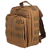 Сумка-слінг тактична однолямкова SILVER KNIGHT TY-115 (29х20х11 см) 6 л, фото 5