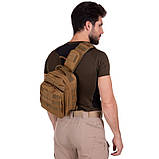 Сумка-слінг тактична однолямкова SILVER KNIGHT TY-115 (29х20х11 см) 6 л, фото 10