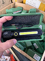 Фонарик BL-C62 ручной аккумуляторный с USB зарядкой