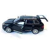 Іграшкова машинка металева WELLY 1:24 PORSCHE CAYENNE TURBO, чорний, 20*8*7 см (22431W), фото 6