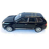 Іграшкова машинка металева WELLY 1:24 PORSCHE CAYENNE TURBO, чорний, 20*8*7 см (22431W), фото 8