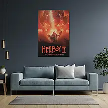 Плакат "Хелбой 2: Золота Армія, Hellboy 2: The Golden Army (2008)", 60×40см, фото 3