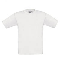 Детская футболка B&C Exact 150 белая - white