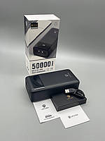 Повербанк PowerBank Lenyes PX591 50000 mAh(реальная емкость) Внешний аккумулятор для телефона с фонариком