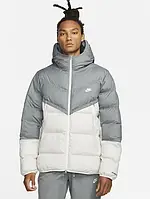 Оригинальная куртка Nike Nk Sf Wr Pl-Fld Hd Jkt (DR9605-084) серая XL