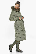 Куртка нефритова жіноча брендова модель 56586 44 (XS), фото 3