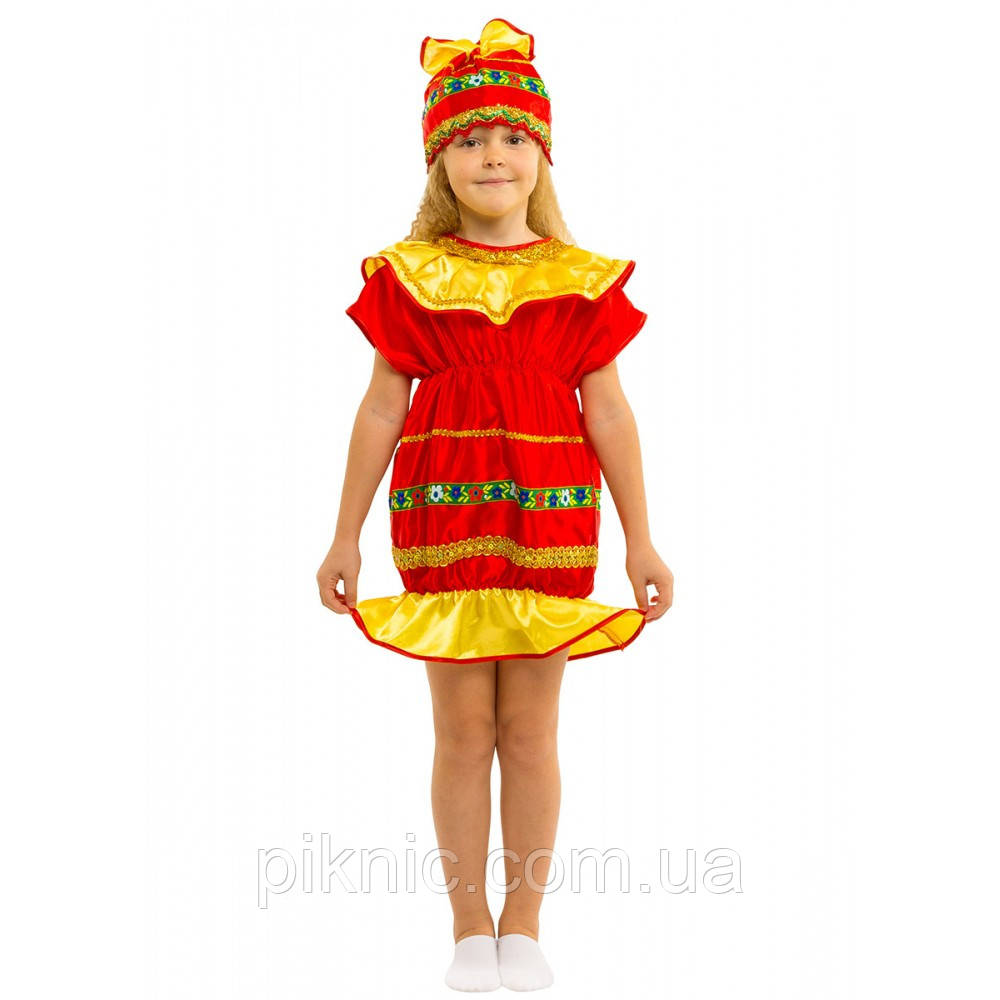Новорічний костюм Хлопавка Цукерочка для дівчинки 5-8 років
