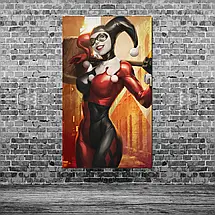 Плакат "Гарлі Квінн, Harley Quinn", 60×35см, фото 3