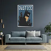 Плакат "Бетмен, Людина-кажан, Batman", 60×43см, фото 3