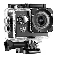 Екшн камера DVR SPORT A7 FullHD 1080 водонепроникна з аквабоксом і набором кріплень
