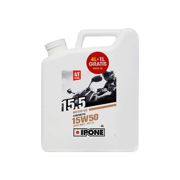 Моторна олива Ipone 15.5 15W50 напівсинтетична 5L (MA2) - акція 4+1 (AKC) (4)