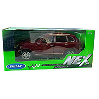 Іграшкова машинка металева WELLY 1:24 PORSCHE CAYENNE TURBO, червоний, 20*8*7 см (22431W), фото 7